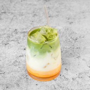 Iced Mango Matcha Latte